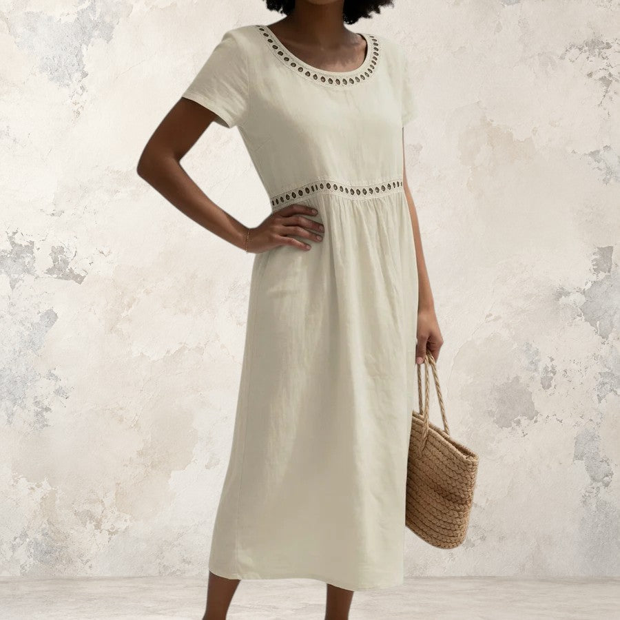 LIVIA | EMBROIDERED DRESS