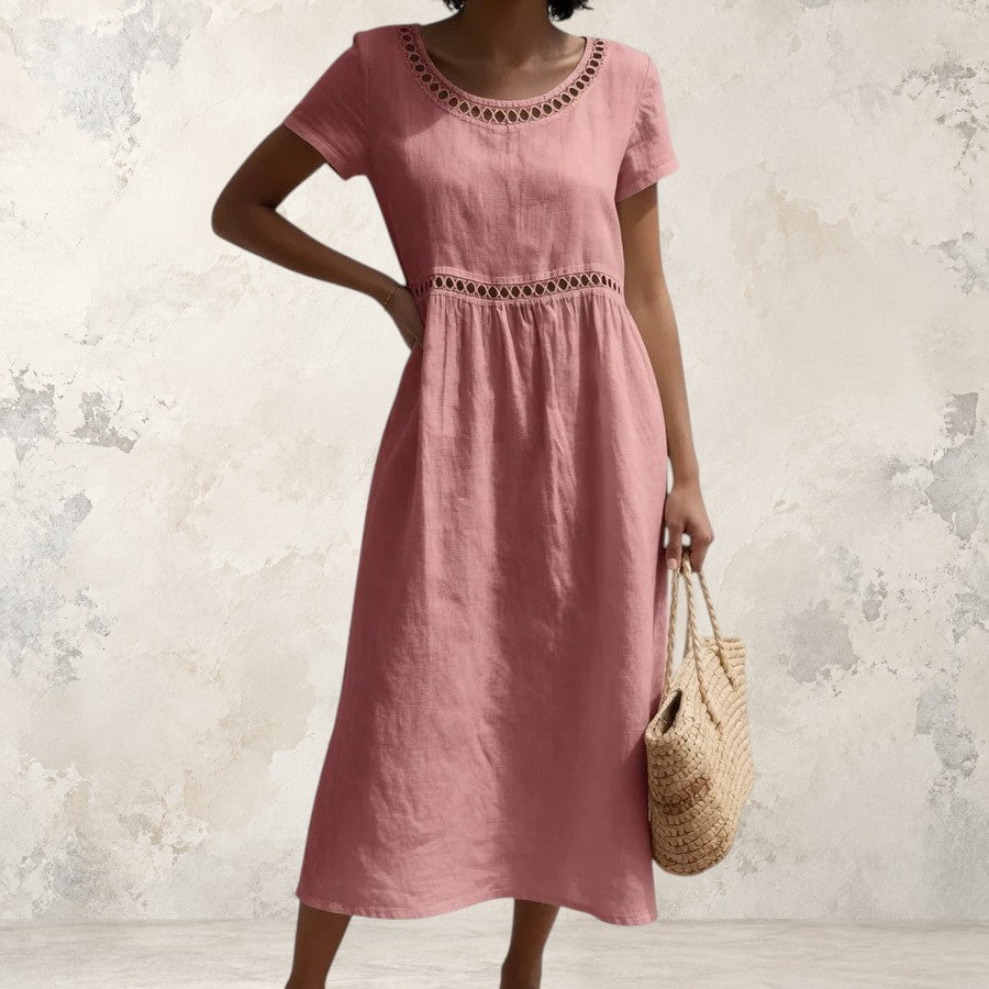 LIVIA | EMBROIDERED DRESS
