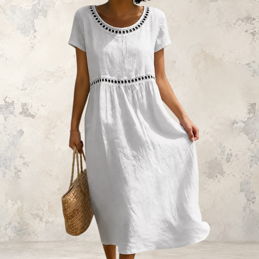 LIVIA | EMBROIDERED DRESS