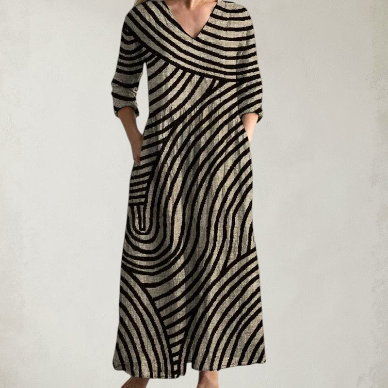 SADIE | VINTAGE STRIPED DRESS