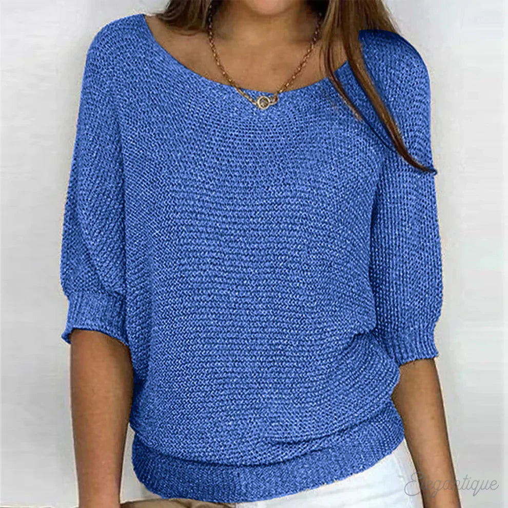CLEO | RELAXED KNIT TOP
