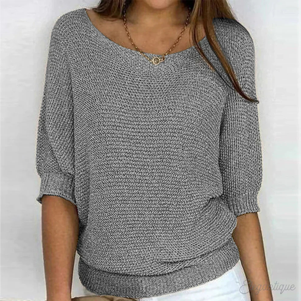 CLEO | RELAXED KNIT TOP