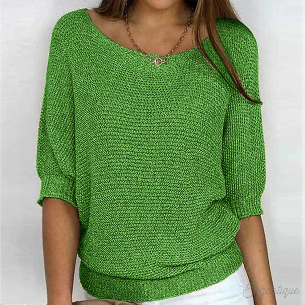CLEO | RELAXED KNIT TOP