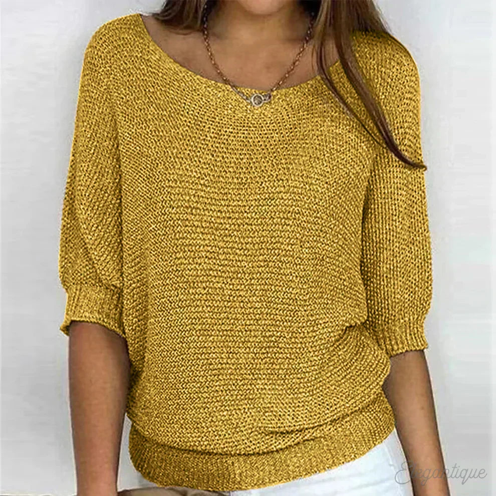 CLEO | RELAXED KNIT TOP