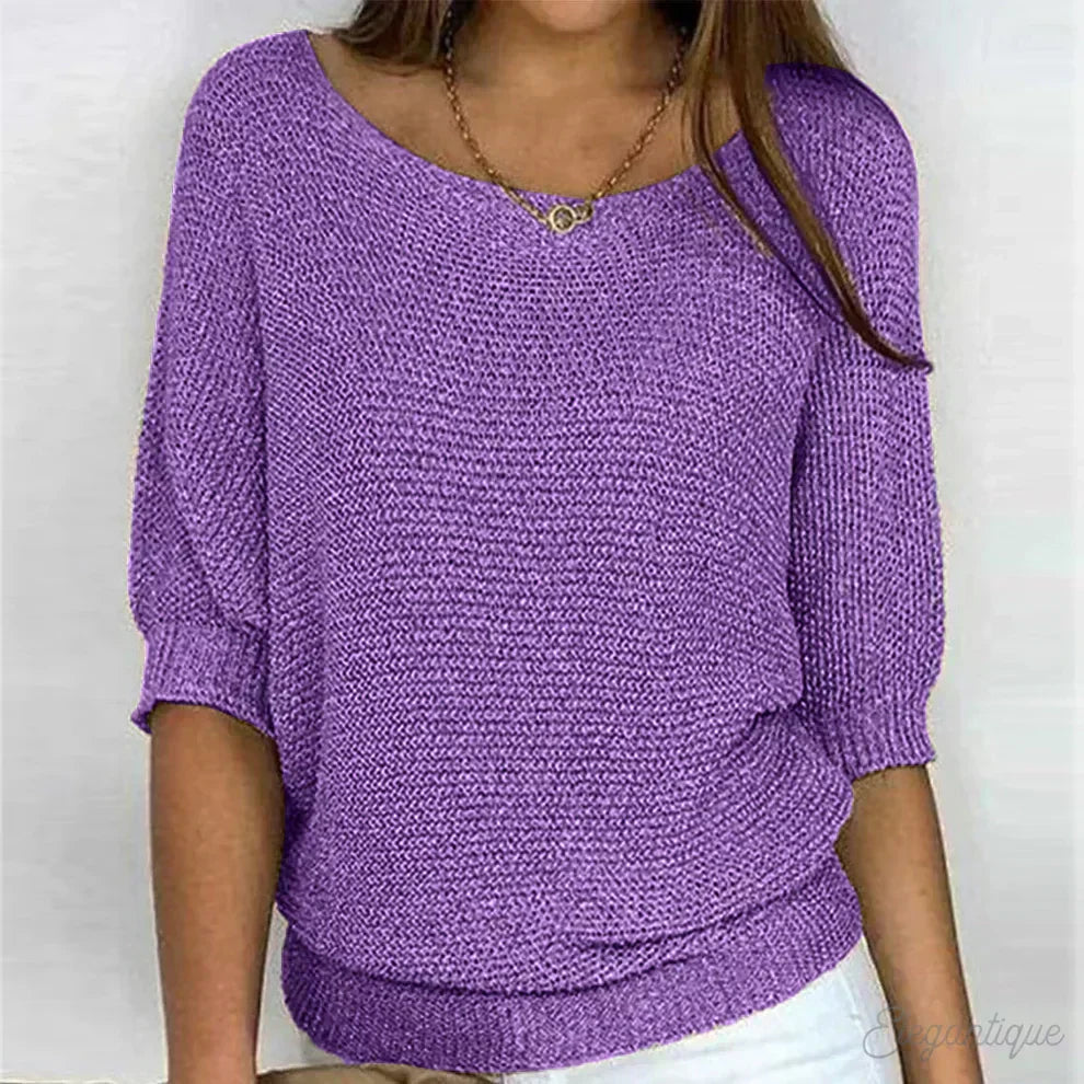 CLEO | RELAXED KNIT TOP