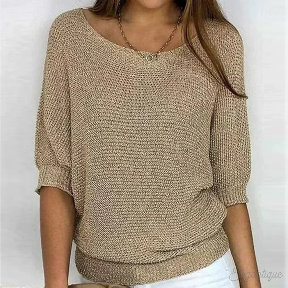 CLEO | RELAXED KNIT TOP