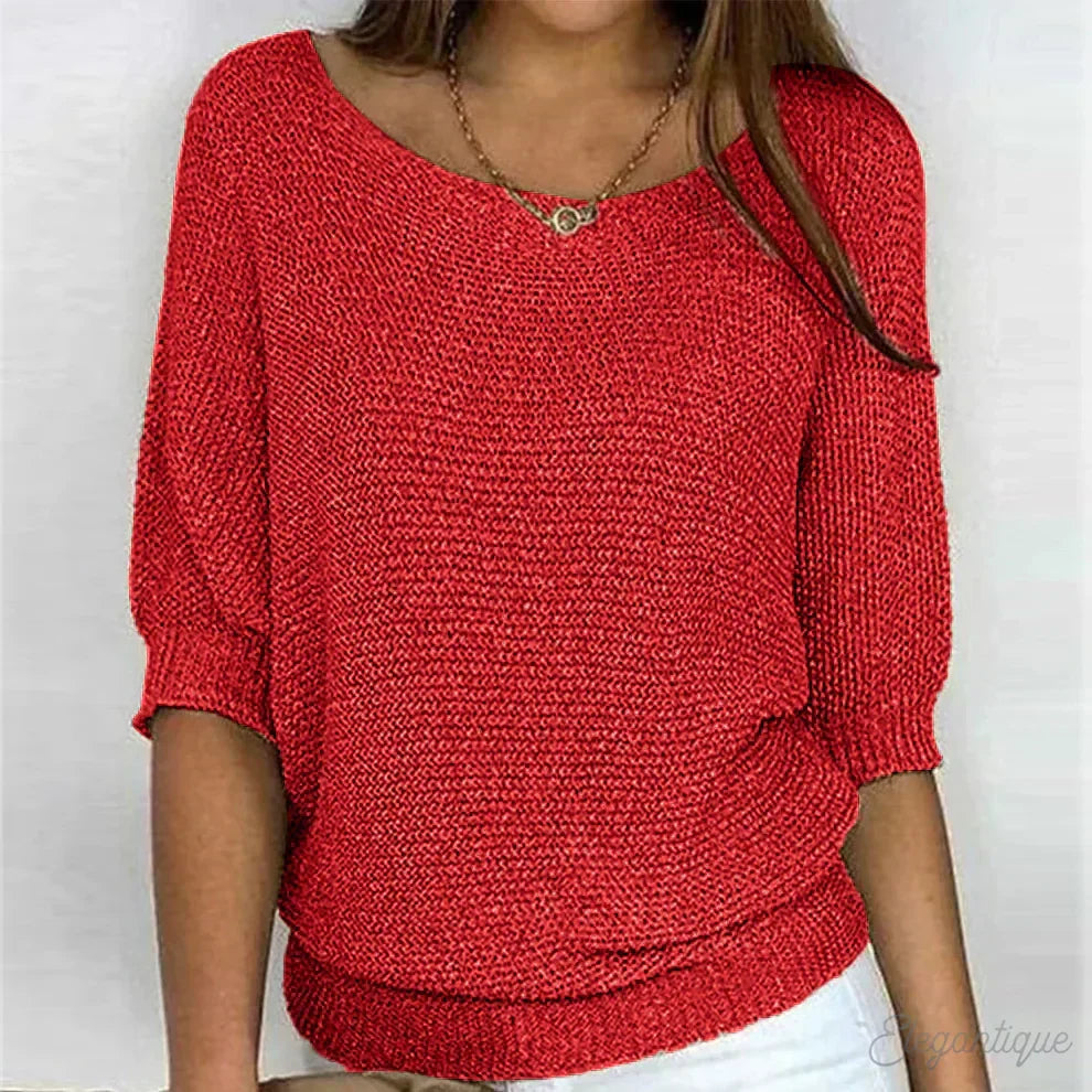 CLEO | RELAXED KNIT TOP